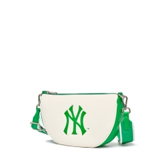 Túi MLB Basic PU Round Mini Crossbody New York Yankees Green