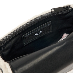 Túi MLB Basic Small Logo Fleece Crossbody New York Yankees Cream