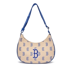 Túi MLB Classic Monogram Jacquard Large Hobo Bag Boston Red Sox L.Sand