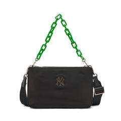 Túi MLB ChainStrap Nylon Crossbody New York Yankees Black