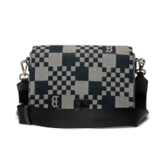 Túi MLB Checkerboard Jacquard Crossbody Boston Red Sox Black