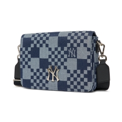 Túi MLB Checkerboard Jacquard Crossbody New York Yankees D.Navy