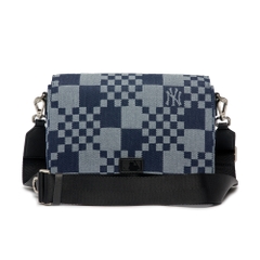 Túi MLB Checkerboard Jacquard Crossbody New York Yankees D.Navy