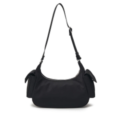 Túi MLB Korea Nylon Cargo Bag New York Yankees Black