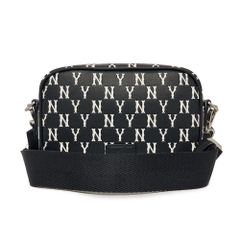 Túi MLB Classic Monogram PU Emboss Mini Crossbody New York Yankees Black