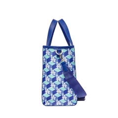 Túi MLB Cube Monogram Medium Tote Bag LA Dodgers Blue
