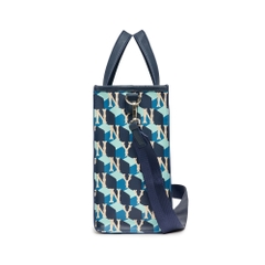 Túi MLB Cube Monogram Medium Tote Bag New York Yankees D.Navy