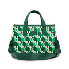 Túi MLB Cube Monogram Small Tote Bag New York Yankees D.Green