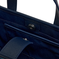 Túi MLB Cube Monogram Small Tote Bag New York Yankees D.Navy