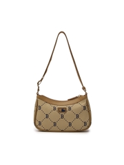 Túi MLB [KIDS] Dia Mono JQD Mini Hobo Bag Boston Red Sox Beige
