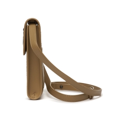 Túi MLB Dia Monogram Embo Phone Pouch New York Yankees Beige