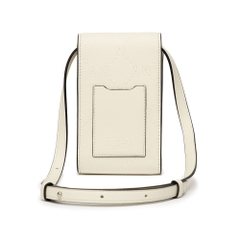 Túi MLB Dia Monogram Embo Phone Pouch New York Yankees Cream