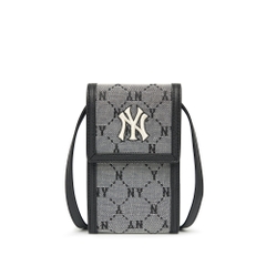 Túi MLB Dia Monogram Phone Pouch New York Yankees Grey