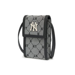 Túi MLB Dia Monogram Phone Pouch New York Yankees Grey