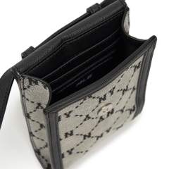 Túi MLB Dia Monogram Phone Pouch New York Yankees Grey