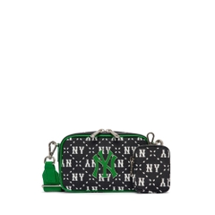 Túi MLB Korea Diamond Monogram Jacquard Mini Crossbody New York Yankees Black