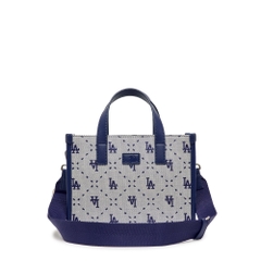Túi MLB Diamond Monogram Jacquard Small Tote Bag LA Dodgers L.Navy