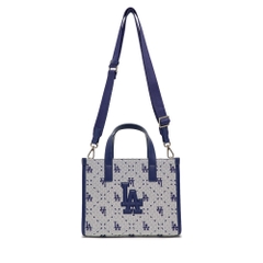 Túi MLB Diamond Monogram Jacquard Small Tote Bag LA Dodgers L.Navy