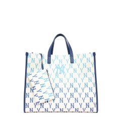 Túi MLB Gradient Monogram Tote Bag New York Yankees Blue