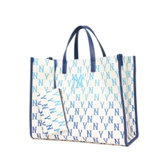 Túi MLB Gradient Monogram Tote Bag New York Yankees Blue