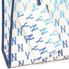 Túi MLB Gradient Monogram Tote Bag New York Yankees Blue