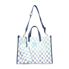 Túi MLB Gradient Monogram Tote Bag New York Yankees Blue