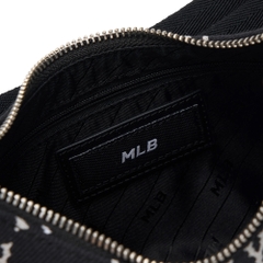 Túi MLB Korea Monogram Jacquard Hobo Bag New York Yankees Black