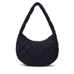 Túi MLB Korea Quilted Hobo Bag Medium New York Yankees Black