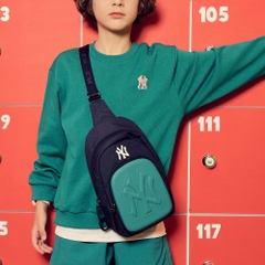 Túi MLB [KIDS] Basic Stamp Sling Bag New York Yankees Navy