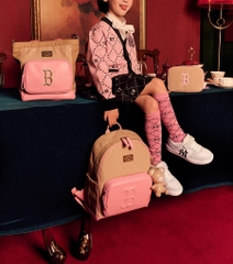 Túi MLB [KIDS] Classic Monogram Jacquard Camera Bag Boston Red Sox Gold