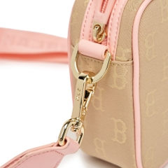 Túi MLB [KIDS] Classic Monogram Jacquard Camera Bag Boston Red Sox Gold