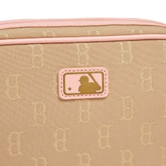 Túi MLB [KIDS] Classic Monogram Jacquard Camera Bag Boston Red Sox Gold