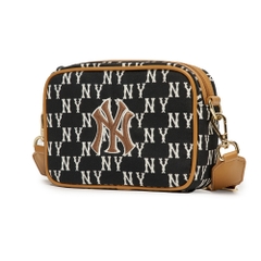 Túi MLB [KIDS] Classic Monogram Jacquard Camera Bag New York Yankees Black