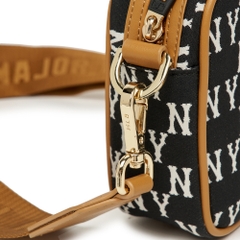 Túi MLB [KIDS] Classic Monogram Jacquard Camera Bag New York Yankees Black