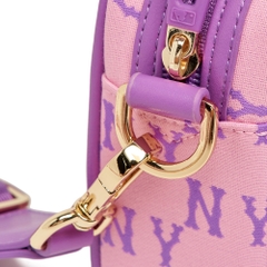 Túi MLB [KIDS] Classic Monogram Jacquard Camera Bag New York Yankees Pink