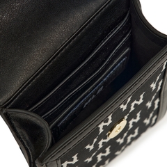 Túi MLB [KIDS] Classic Monogram Jacquard Cell Phone Bag New York Yankees Black