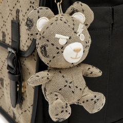 Balo MLB [KIDS] Diamond Monogram Backpack Boston Red Sox D.Beige