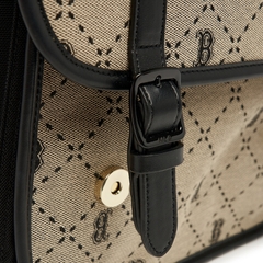 Balo MLB [KIDS] Diamond Monogram Backpack Boston Red Sox D.Beige