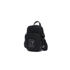 Túi MLB [KIDS] Diamond Monogram Ton Tone Phone Bag New York Yankees Black