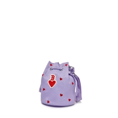 Túi MLB [KIDS] Heart Bucket Bag Boston Red Sox Violet
