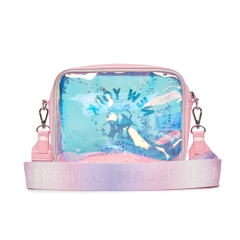 Túi MLB [KIDS] Like Aurora Sequin Ballet Crossbody New York Yankees Pink