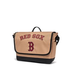 Túi MLB [KIDS] Varsity Messenger Crossbody Boston Red Sox D.Beige