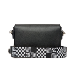 Túi MLB Mini Checkerboard Crossbody New York Yankees Black