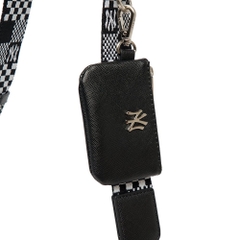 Túi MLB Mini Checkerboard Crossbody New York Yankees Black