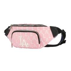 Túi MLB Monogram Crayon Hip Sack LA Dodgers Pink