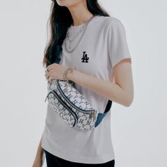 Túi MLB Monogram Crayon Hip Sack New York Yankees Navy