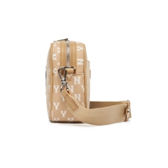 Túi MLB Monogram Crossbody New York Yankees D.Beige