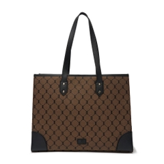 Túi MLB Mono Diamond Jacquard Tote Boston Red Sox D.Beige