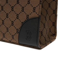 Túi MLB Mono Diamond Jacquard Tote Boston Red Sox D.Beige