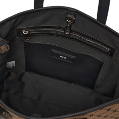 Túi MLB Mono Diamond Jacquard Tote Boston Red Sox D.Beige